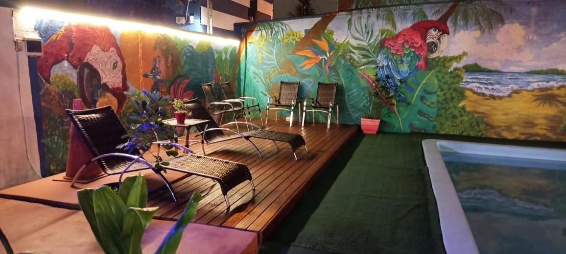 Balneário Camboriú Oceanic Hostel מראה חיצוני תמונה