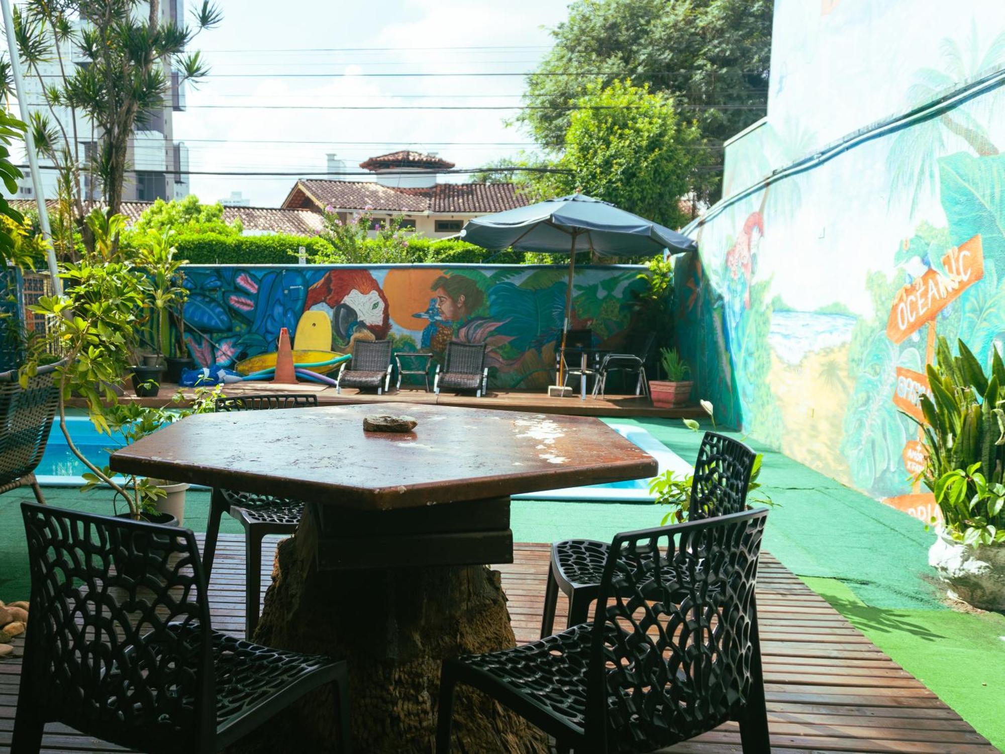 Balneário Camboriú Oceanic Hostel מראה חיצוני תמונה
