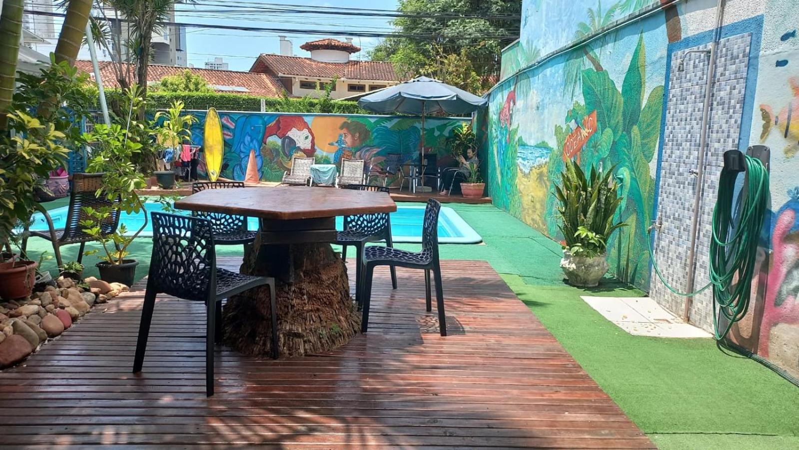 Balneário Camboriú Oceanic Hostel מראה חיצוני תמונה